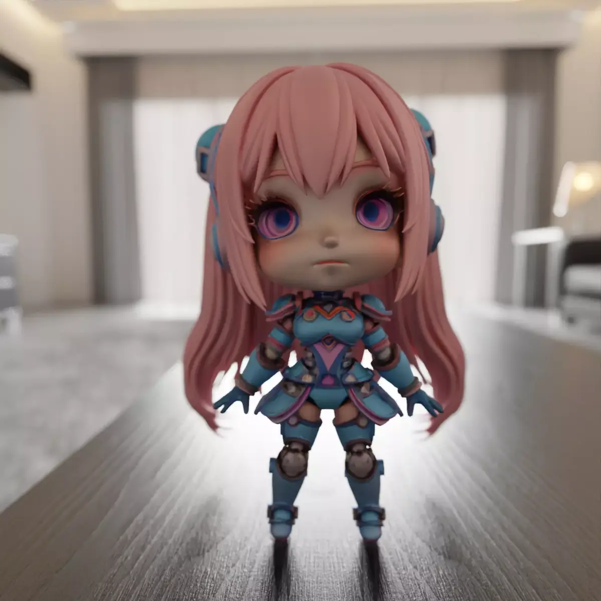 android chibi 3D print model