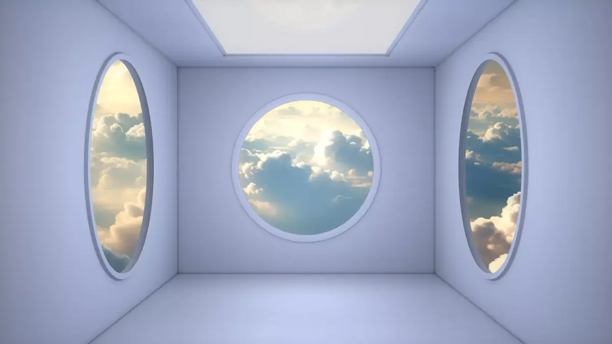 Sci Fi Room 3D model 12