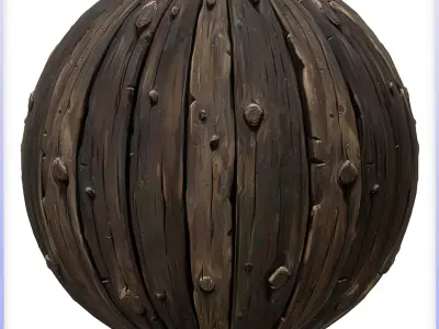 Stylized Wood Floor Seamless Texture Texture 3