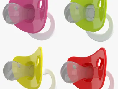 Pacifiers Small Collection 01 3D model