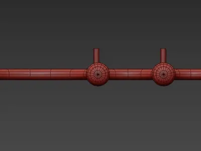 Scarlet Splendour 3D model