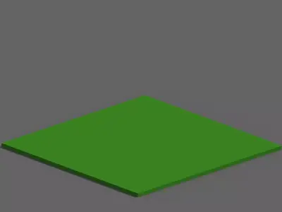 Ground Voxel Free low-poly 3D model