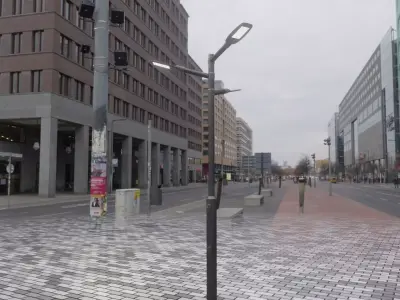 Street Light 12 version 5 3m with pole 3 Low-poly 3D model