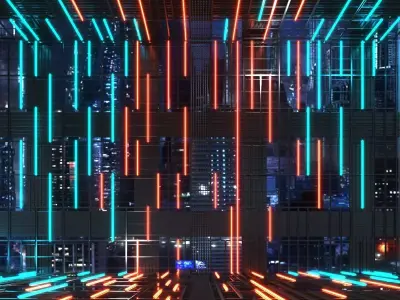 Sci-fi Spaceship interior 02 3D model