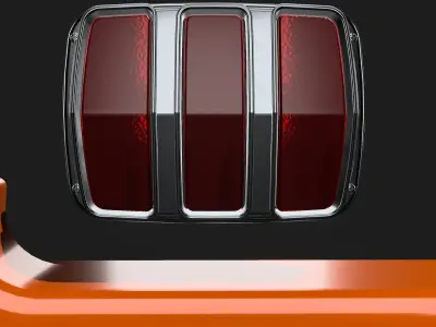 1965 Mustang GT350R Detail Up set 3D print model