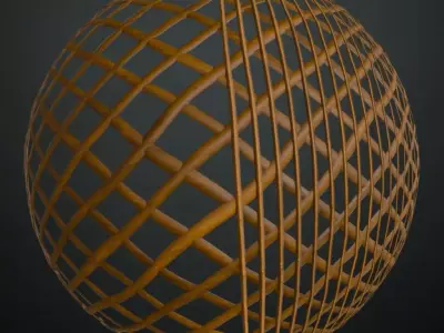 Medieval Reinforced Iron-Bound Wood PBR Seamless Texture