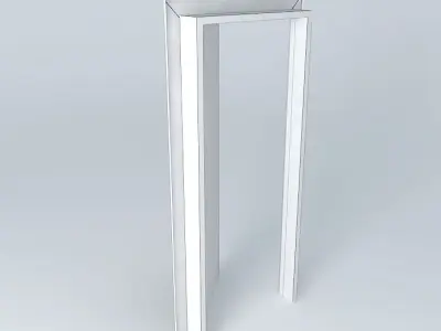 By white doors Free 3D model