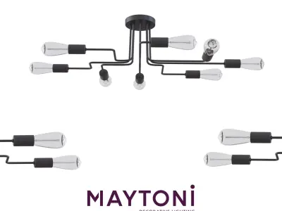 Ceiling Lamp Gilbert T532CL-08B Maytoni LOFT Free 3D print model