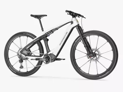 Porsche eBike Cross White 3D model