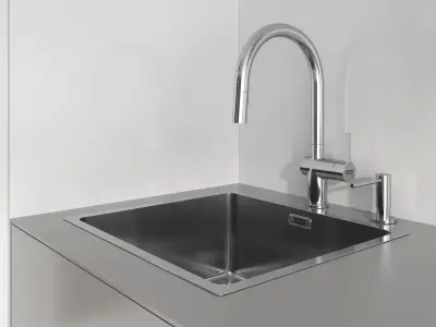 Kitchen set 05 3D model