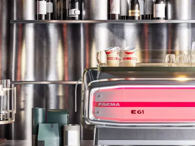 Metalcraft Bar 3D model