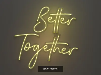 Lettering Pack 1 - Neon Signs