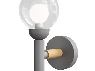 EGLE sconce Low-poly 3D model