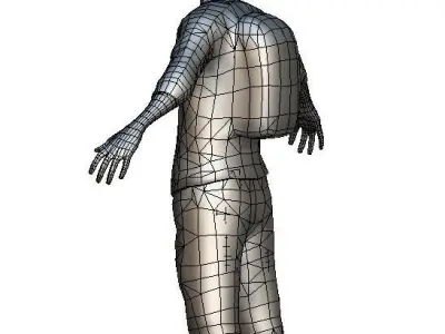 Cartoon Low Poly Style Avatar 012 Low-poly 3D model