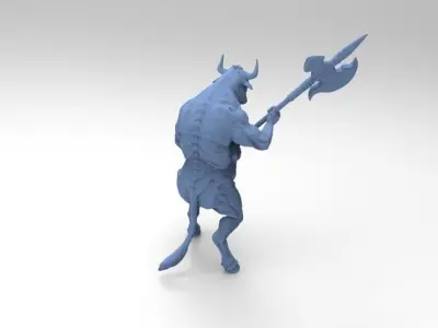 Diablo2 Secret Cow 3D print model