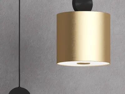 CALE pendant light by CVL 3D model