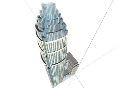 vacation spot-Resort-Fashion Leisure Hotel-0265 3D model