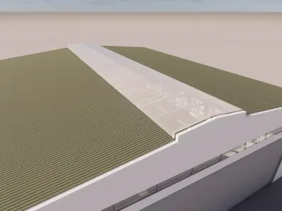 Steel Warehouse -2 3D model