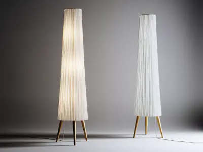 IKEA Okensand floor lamp 3D model