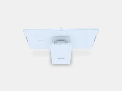 32 Smart Monitor M80D UHD USB-C with Speakers  Remote Warm White 3D model