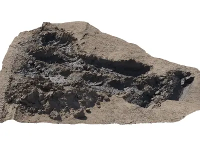 The mud pit 3D model
