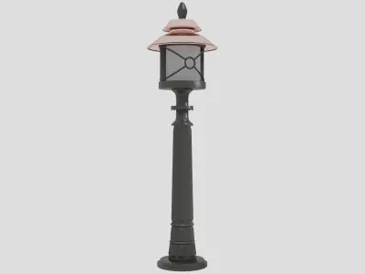 exterior lighting 3D model