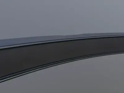 Sci -Fi Desk Low-poly 3D model
