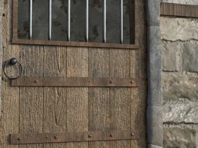 Medieval house  3D model