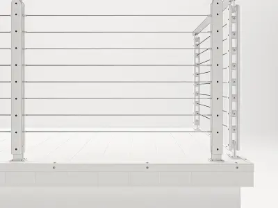 Cable Railing 3D model