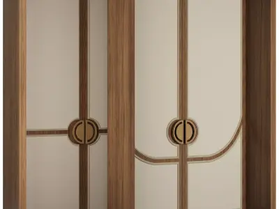 Entrance door set248 3D model