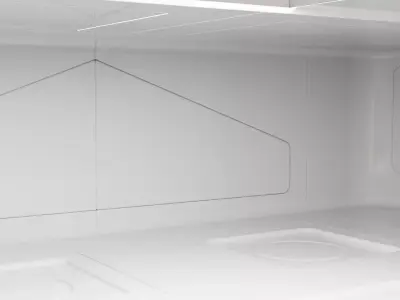 scifi room space  3D model