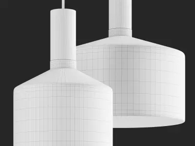 Tonin Casa SHADE Hanging lamp 3D model