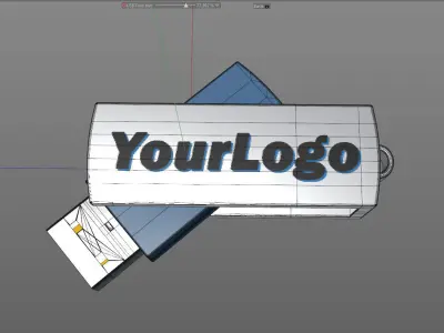USB Stick Free 3D model