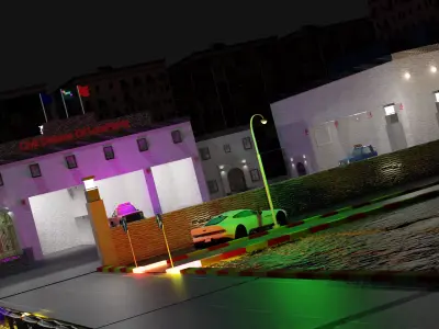 Civil Defense Building  3D print model