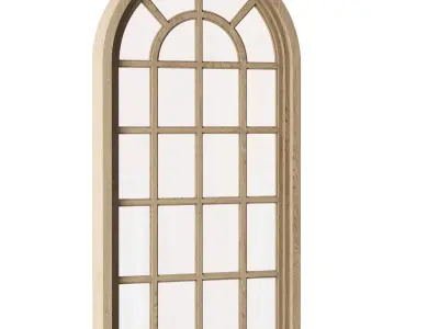 Arch Windows V5 Low-poly 3D model