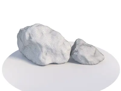 143 stone 3D model