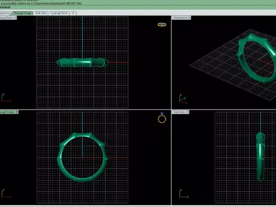 Smooth Joint Ring 3D print model