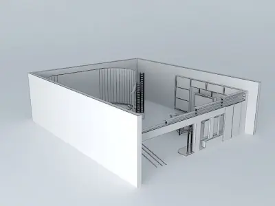 CIHF-DT Global Halifax studio Free 3D model