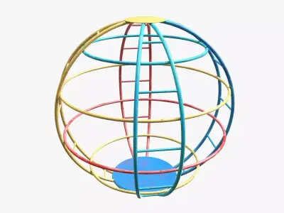 Climbing sphere 02 3D model