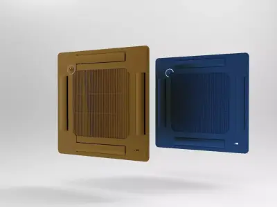 AC indoor office 3D model