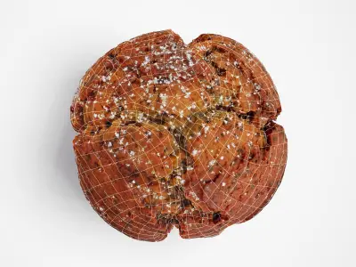 Muffin - Photorealistic Scan Low-poly 3D model