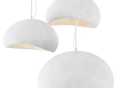Khmara Rough Combination Chandelier B Low-poly 3D model
