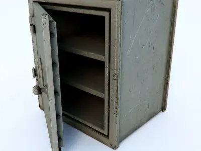Safe box 3D model