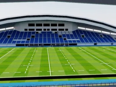 Level5 Stadium - Fukuoka 3D model
