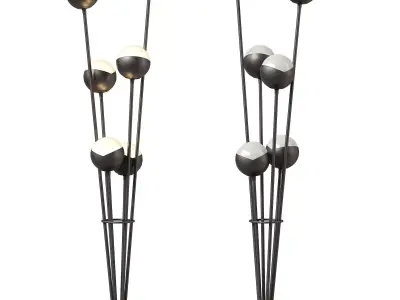 Soho Home floor lamp Seed 3D model