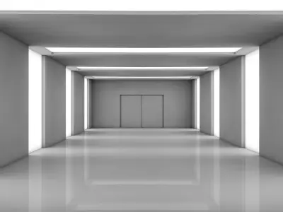 Room Interior Low-poly 3D model