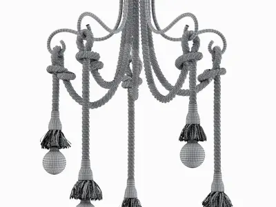 Loft Rope Light 5 3D model