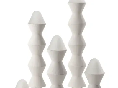 Cone x floor lamp 3D model