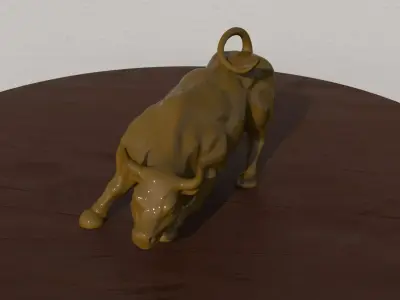 WALL STREET BULL 3D print model