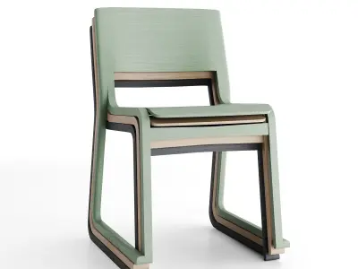 Simon Pengelly Theo Chair 3D model
